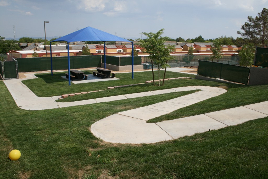 Park style playground.